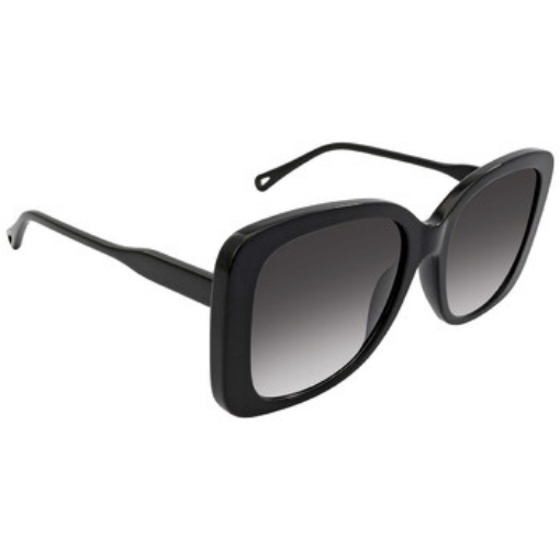 Picture of CHLOE Grey Gradient Square Ladies Sunglasses