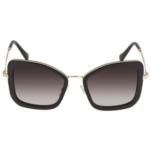 Picture of MIU MIU Grey Gradient Butterfly Ladies Sunglasses