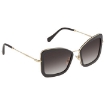 Picture of MIU MIU Grey Gradient Butterfly Ladies Sunglasses