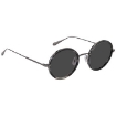 Picture of GARRETT LEIGHT Playa Semi Flat Black Round Ladies Sunglasses