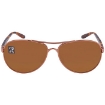 Picture of OAKLEY Feedback Brown Gradient Polarized Pilot Ladies Sunglasses