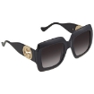 Picture of GUCCI Grey Gradient Square Ladies Sunglasses