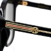 Picture of GUCCI Grey Gradient Square Ladies Sunglasses