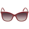 Picture of SWAROVSKI Gradient Bordeaux Cat Eye Ladies Sunglasses