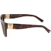 Picture of VALENTINO GARAVANI Brown Square Ladies Sunglasses