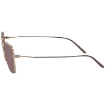 Picture of PRADA Light Brown Square Ladies Titanium Sunglasses