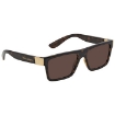 Picture of DOLCE & GABBANA Dark Brown Rectangular Ladies Sunglasses