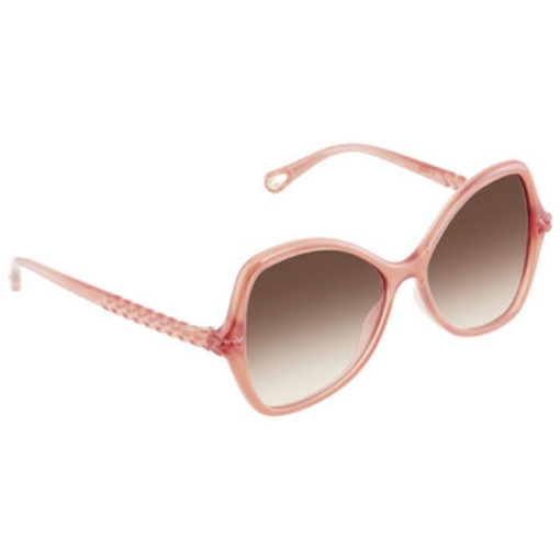 Picture of CHLOE Brown Gradient Butterfly Ladies Sunglasses