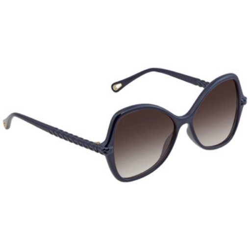 Picture of CHLOE Brown Gradient Butterfly Ladies Sunglasses