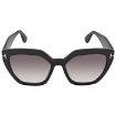 Picture of TOM FORD Phoebe Grey Butterfly Ladies Sunglasses