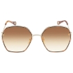 Picture of CHLOE Orange Butterfly Ladies Sunglasses