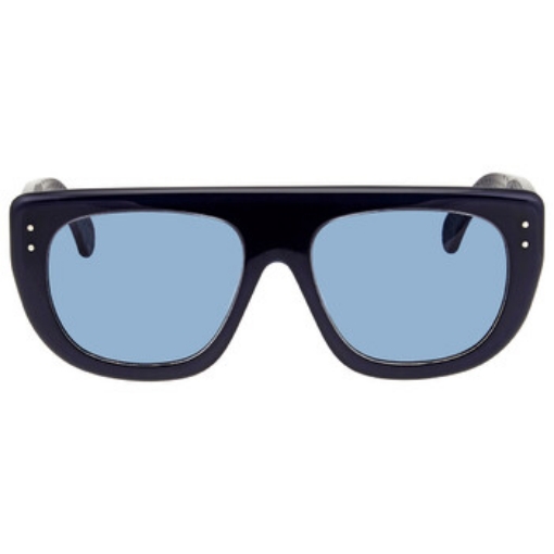 Picture of ALAIA Azzedine Blue Rectangular Ladies Sunglasses