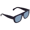 Picture of ALAIA Azzedine Blue Rectangular Ladies Sunglasses