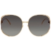 Picture of GUCCI Grey Gradient Round Sunglasses