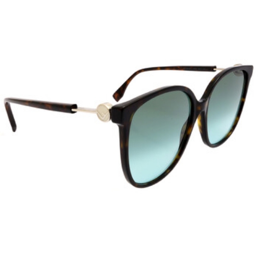 Picture of FENDI Green Aqua Ladies Sunglasses