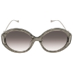 Picture of GUCCI Grey Round Ladies Sunglasses