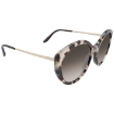 Picture of PRADA Gray Gradient Oval Ladies Sunglasses