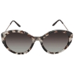 Picture of PRADA Gray Gradient Oval Ladies Sunglasses