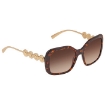 Picture of VERSACE Brown Gradient Square Ladies Sunglasses