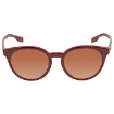 Picture of BURBERRY Amelia Gradient Brown Round Ladies Sunglasses