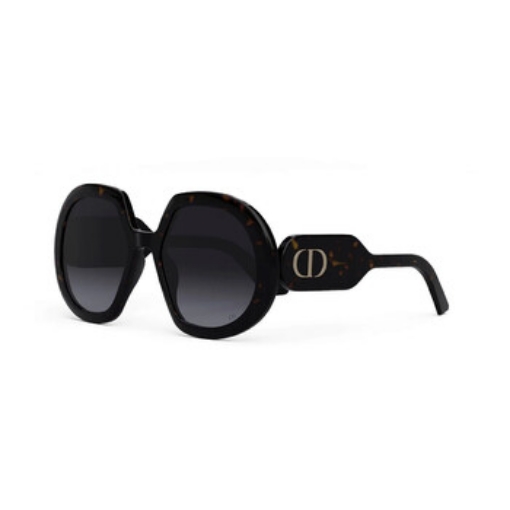 Picture of DIOR Gradient Smoke Butterfly Ladies Sunglasses