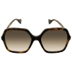 Picture of GUCCI Brown Square Ladies Sunglasses