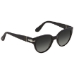 Picture of PERSOL Gradiente Grey Round Ladies Sunglasses