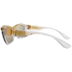 Picture of DOLCE & GABBANA Yellow Mirror Rectangular Ladies Sunglasses