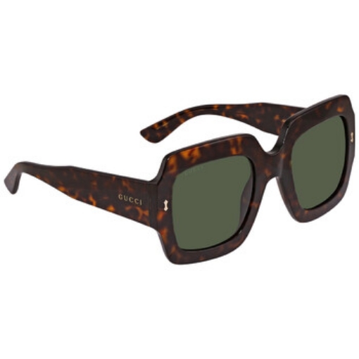 Picture of GUCCI Green Square Ladies Sunglasses