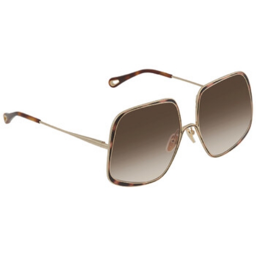 Picture of CHLOE Brown Gradient Oversized Ladies Sunglasses