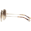 Picture of CHLOE Brown Gradient Oversized Ladies Sunglasses