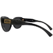 Picture of VERSACE Dark Grey Cat Eye Ladies Sunglasses