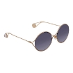 Picture of GUCCI Grey Gradient Round Ladies Sunglasses