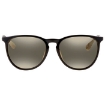 Picture of RAY-BAN Light Brown Mirror Gold Round Ladies Sunglasses