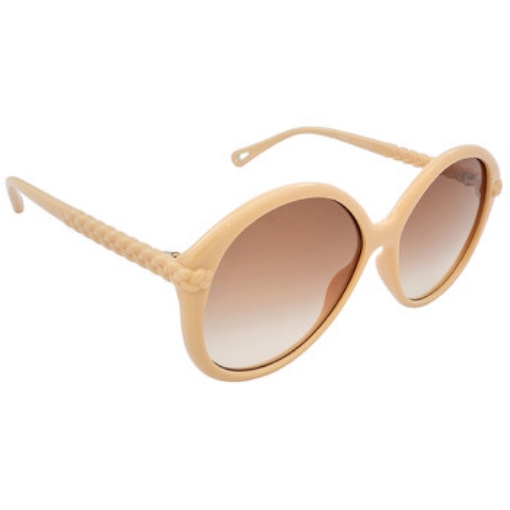 Picture of CHLOE Brown Round Ladies Sunglasses