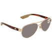 Picture of COSTA DEL MAR LORETO Copper Silver Mirror Polarized Polycarbonate Pilot Ladies Sunglasses