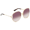 Picture of GUCCI Brown Gradient Ladies Sunglasses