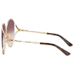 Picture of GUCCI Brown Gradient Ladies Sunglasses