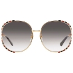 Picture of GUCCI Grey Round Ladies Sunglasses