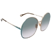 Picture of CHLOE Green Round Ladies Sunglasses