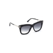 Picture of TOM FORD Dasha Smoke Gradient Butterfly Ladies Sunglasses