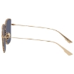 Picture of DIOR Blue Square Ladies Sunglasses