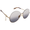 Picture of CHLOE Blue Round Ladies Sunglasses