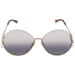 Picture of CHLOE Blue Round Ladies Sunglasses