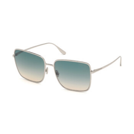 Picture of TOM FORD Heather Green Gradient Square Ladies Sunglasses