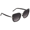Picture of TOM FORD Virginia Gradient Smoke Butterfly Ladies Sunglasses