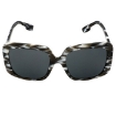 Picture of BURBERRY Penelope Dark Grey Square Ladies Sunglasses