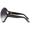 Picture of TOM FORD Carine Smoke Gradient Oversized Ladies Sunglasses