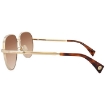 Picture of LANVIN Brown Gradient Pilot Ladies Sunglasses