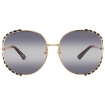 Picture of GUCCI Grey Round Ladies Sunglasses